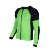 Armored Motorcycle Shirt In Mesh in - florescent green - Image 3