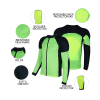 Armored Motorcycle Shirt In Mesh in - florescent green - Image 6